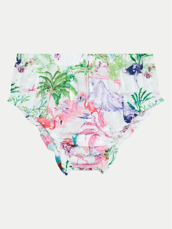 Guess Guess Kasdieninė suknelė A4GK14 WG5N0 Balta Regular Fit