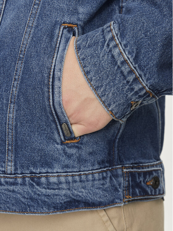 Pepe Jeans Pepe Jeans Džínsová bunda Pinners PM402715 Modrá Regular Fit