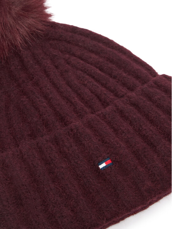 Tommy Hilfiger Tommy Hilfiger Čepice Th Flag AW0AW19330 Bordó