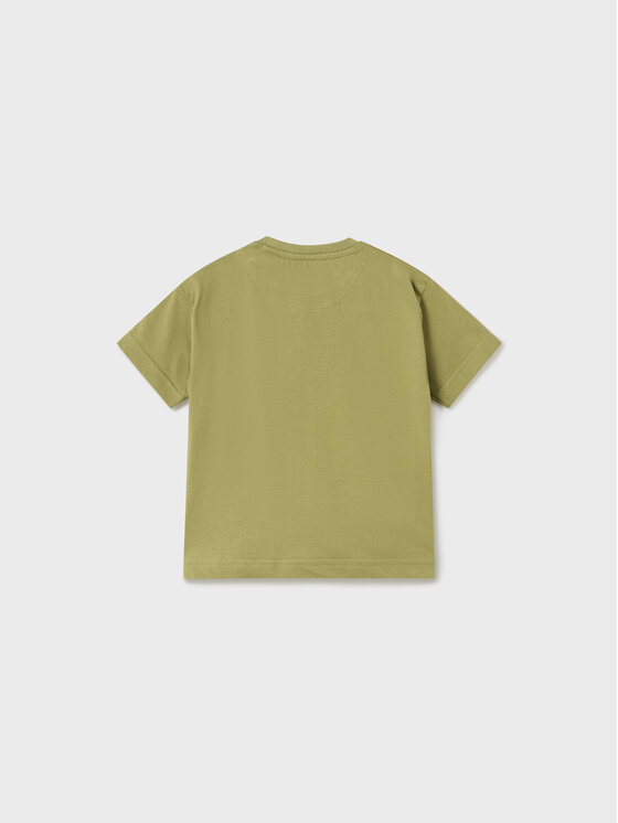 Mayoral Mayoral T-särk 1027 Roheline Regular Fit