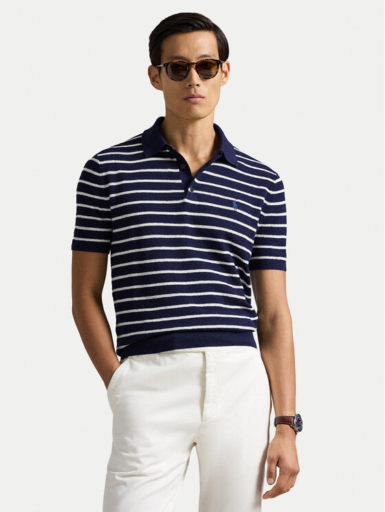 Polo Ralph Lauren Polo Ralph Lauren Polokošeľa 710B13894002 Tmavomodrá Regular Fit