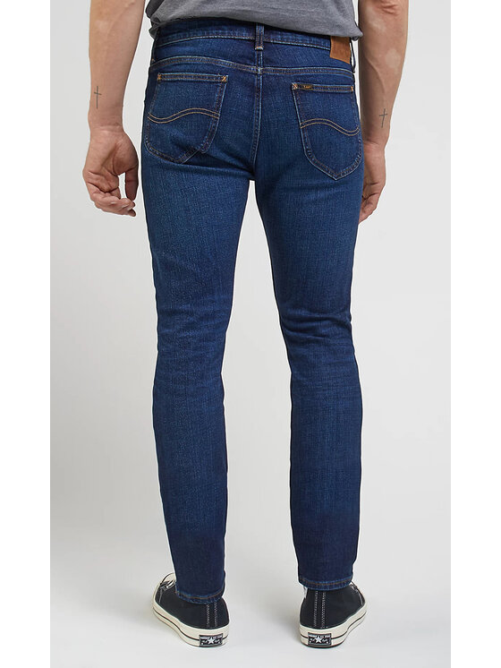 Lee Lee Jeansy Rider Niebieski Slim Fit