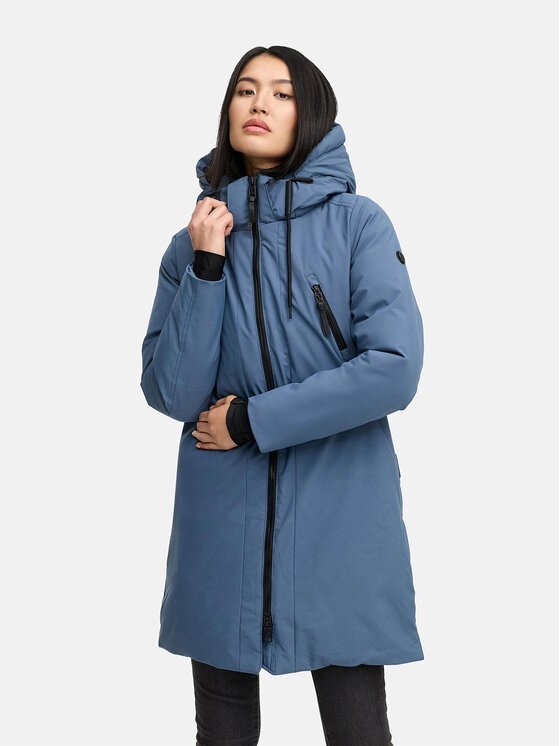 Navahoo Navahoo Kurtka zimowa Winterzart Niebieski Regular Fit
