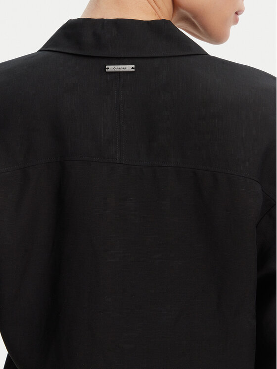 Calvin Klein Calvin Klein Hétköznapi ruha K20K208382 Fekete Relaxed Fit
