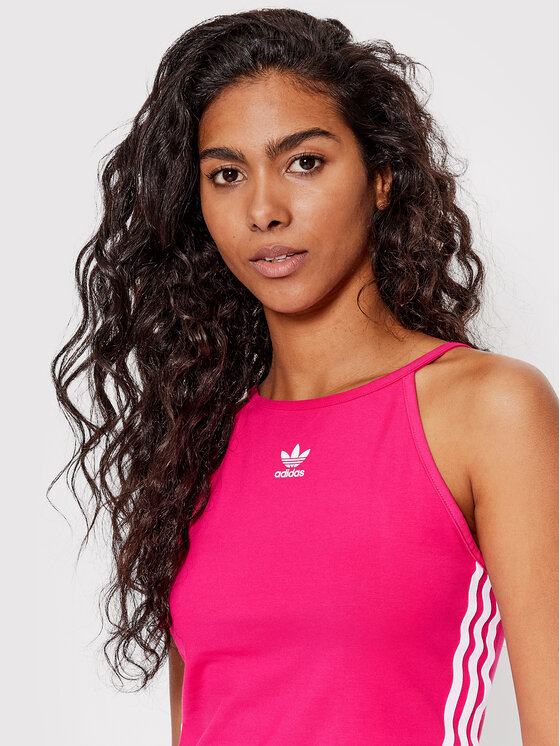adidas adidas Top adicolor Classics HG6143 Ružičasta Slim Fit