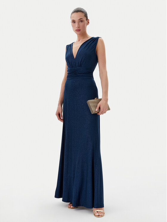 Rinascimento Rinascimento Rochie de seară CFC0122393003 Bleumarin Regular Fit