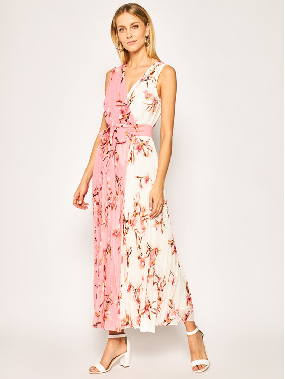 Marella Marella Vakarinė suknelė Formula 32215001 Rožinė Slim Fit