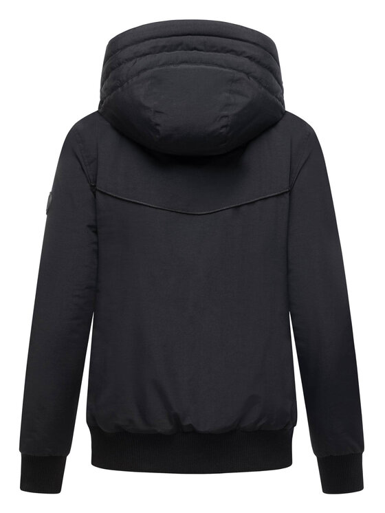 Marikoo Marikoo Kurtka zimowa Mooni Czarny Regular Fit
