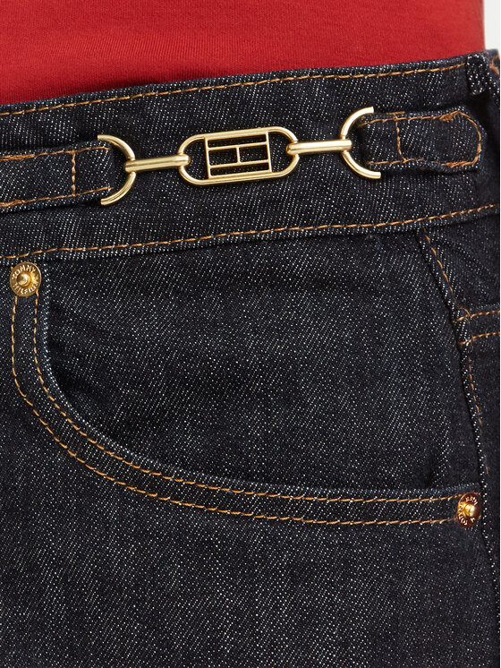 Tommy Hilfiger Tommy Hilfiger Дънки Jackie WW0WW51405 Тъмносин Tapered Fit