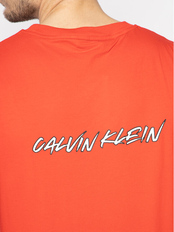 Calvin Klein Swimwear Calvin Klein Swimwear Tank-Top Retro KM0KM00468 Rot Relaxed Fit