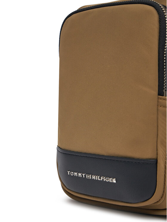 Tommy Hilfiger Tommy Hilfiger Torbica za okrog pasu Th Business Mini Reporter AM0AM13190 Rjava