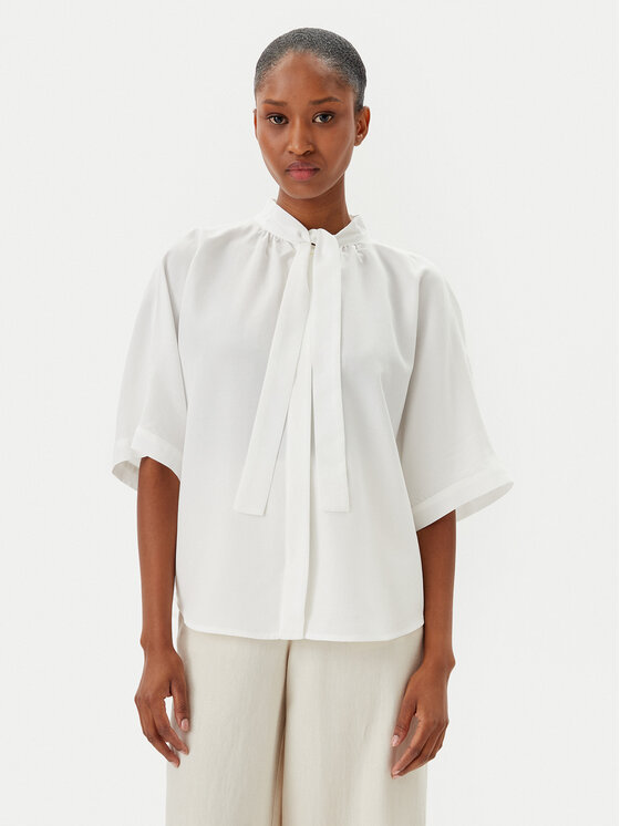 Marc O'Polo Marc O'Polo Bluse 503 0840 41013 Weiß Relaxed Fit