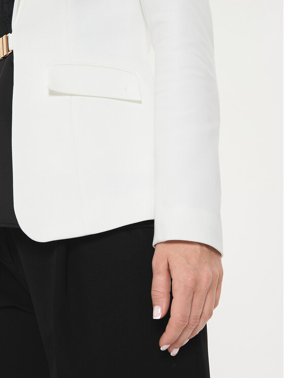 Morgan Morgan Marynarka 241-VIAZA.F Biały Slim Fit