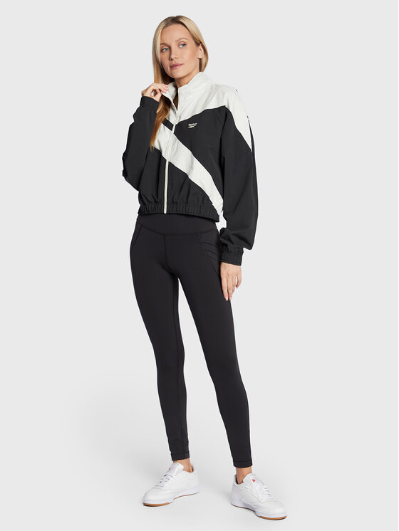 Reebok Reebok Übergangsjacke Classics Franchise HH9752 Schwarz Relaxed Fit
