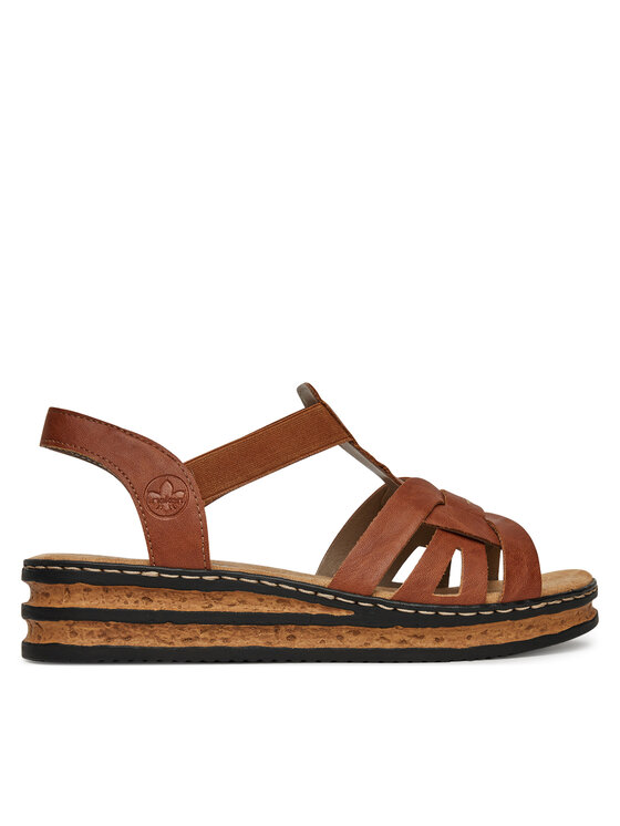 Rieker Rieker Sandale 62918-22 Smeđa