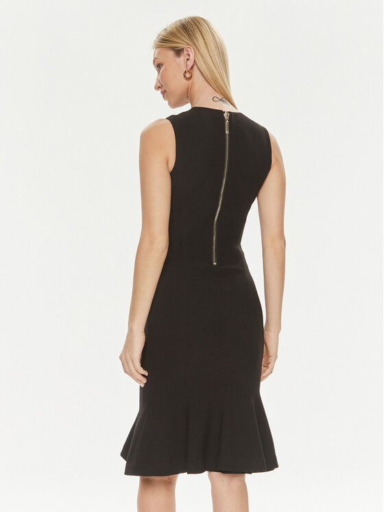 Marciano Guess Marciano Guess Rochie cocktail 4GGK33 6869Z Negru Slim Fit