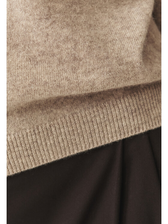 TATUUM Tatuum Sweter PRESLEY Beżowy Classic Fit