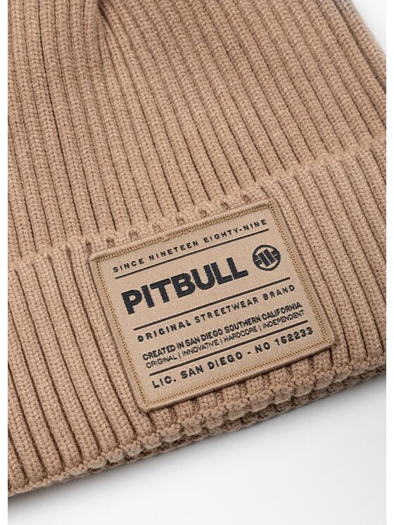 PITBULL PITBULL Czapka Pitbull Dock Beżowy