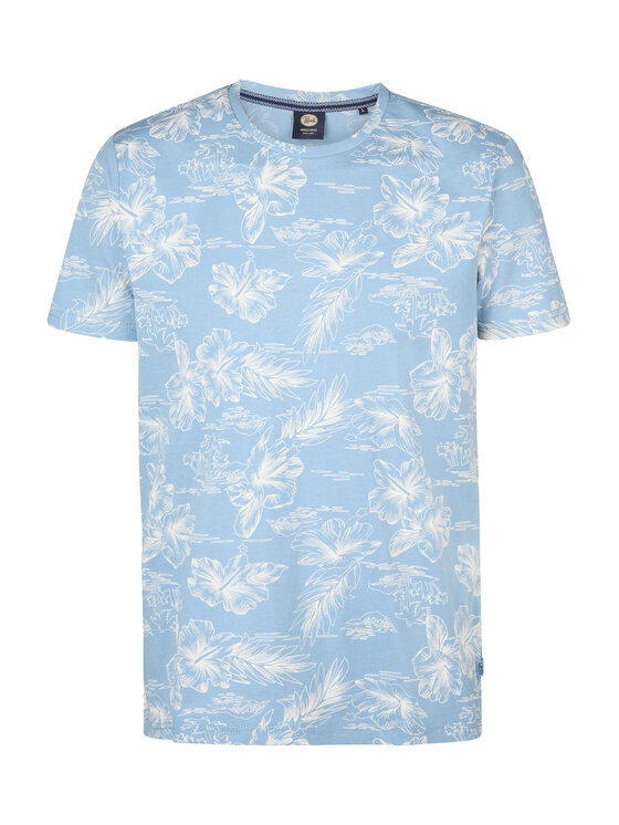 Petrol Industries Petrol Industries T-Shirt M-1050-TSR623 Γαλάζιο Regular Fit