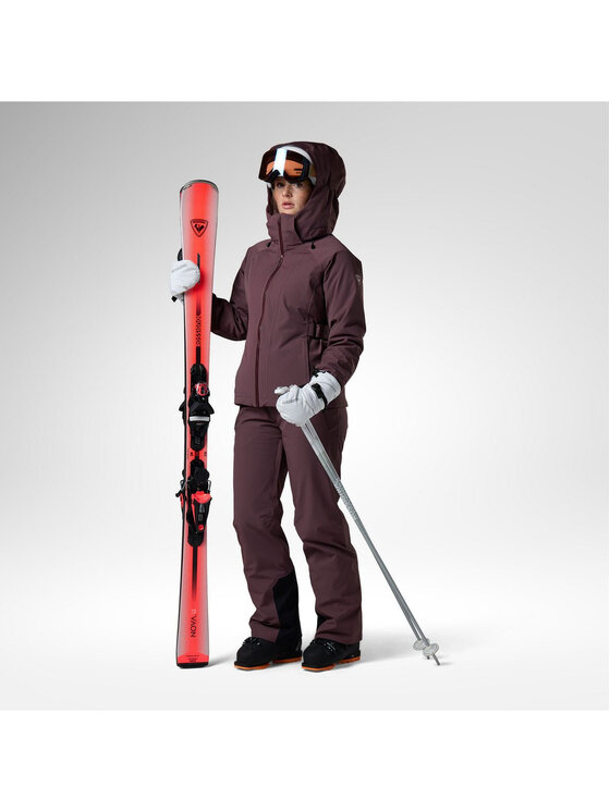 Rossignol Rossignol Spodnie narciarskie W 4Ws Blackside Insulated Pant Fioletowy Regular Fit