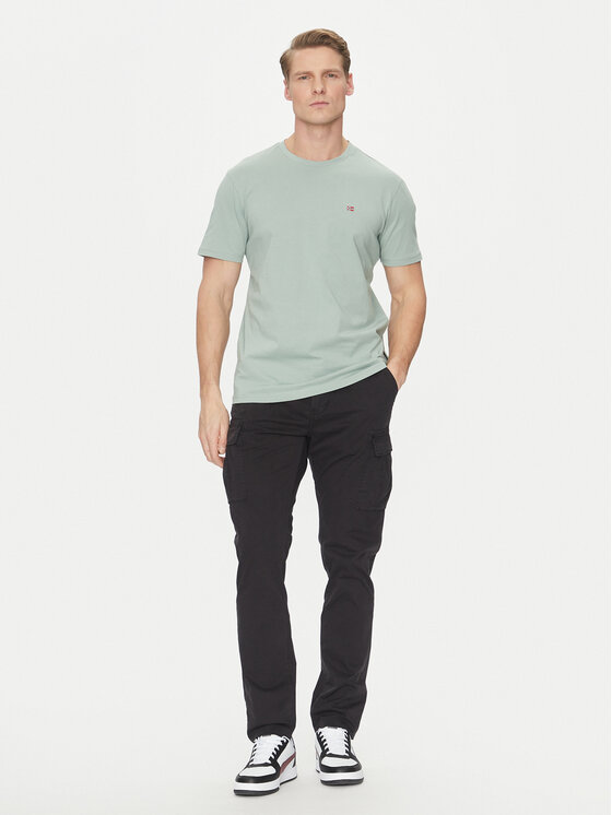 Napapijri Napapijri Футболка Salis NP0A4H8D Хакі Regular Fit