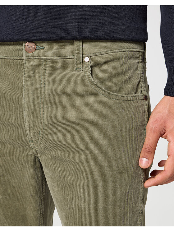 Wrangler Wrangler Jeansy GREENSBORO Zielony Straight Leg