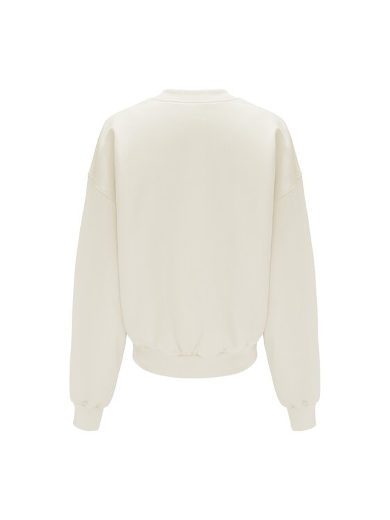 La Mania La Mania Felpa WHY Beige Classic Fit