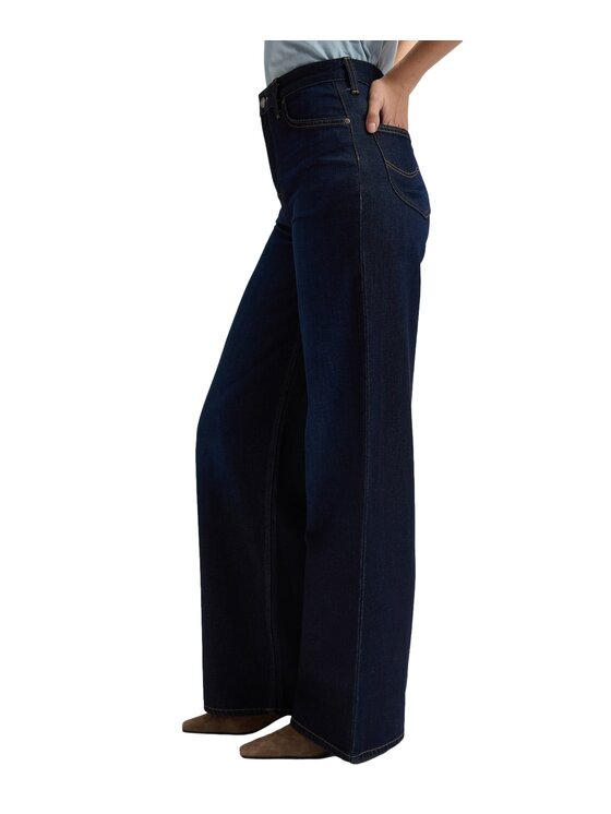 Lee Lee Jeansy Stella Granatowy Relaxed Fit
