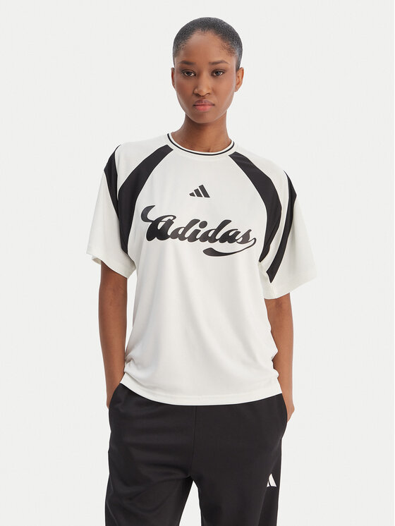 adidas adidas Футболка House Of Tiro KB6126 Білий Regular Fit