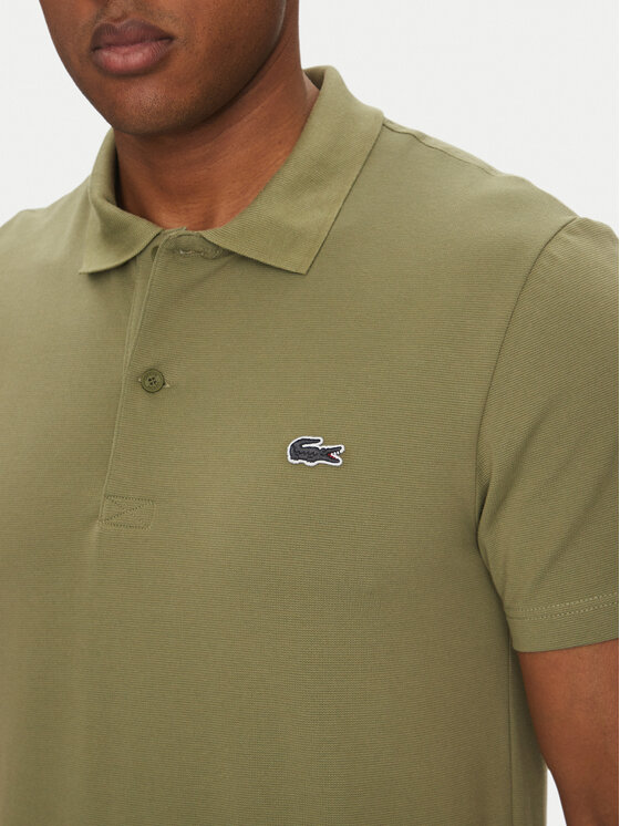 Lacoste Lacoste Polo DH5522 Kaki Regular Fit