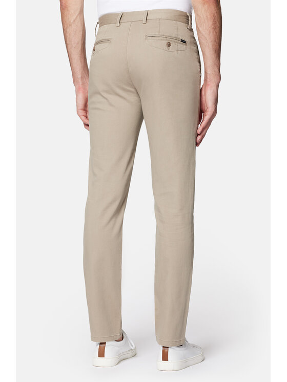 Lancerto Lancerto Chinosy Monaco SP082124000008 Beżowy Slim Fit