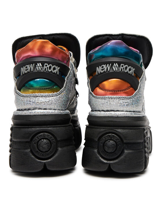 NEW ROCK NEW ROCK Sneakers M-106-C52 Argento