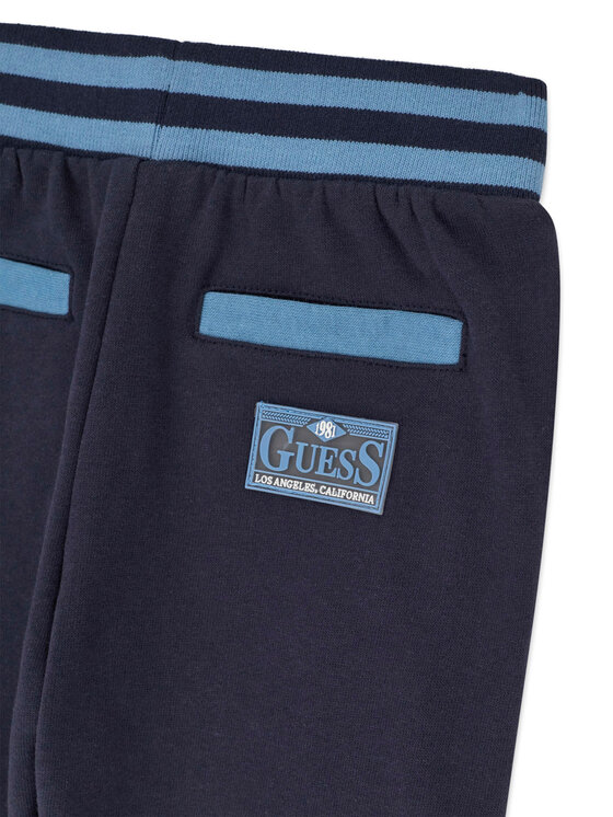 Guess Guess Tepláková souprava N6BG04 K6107 Tmavomodrá Regular Fit