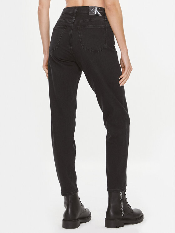 Calvin Klein Jeans Calvin Klein Jeans Jeansy J20J221659 Černá Mom Fit