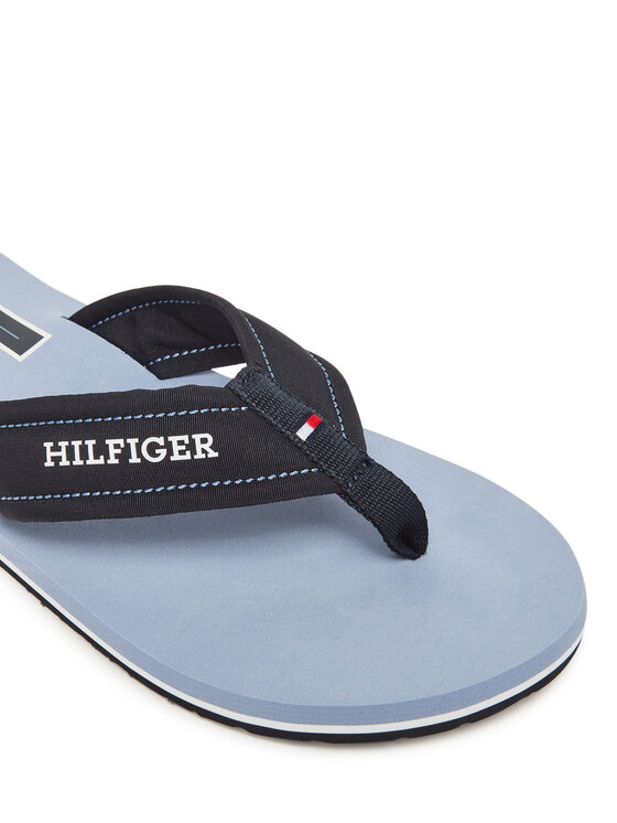 Tommy Hilfiger Tommy Hilfiger В'єтнамки Hilfiger H Padded Beach Sandal FM0FM05536 Cиній