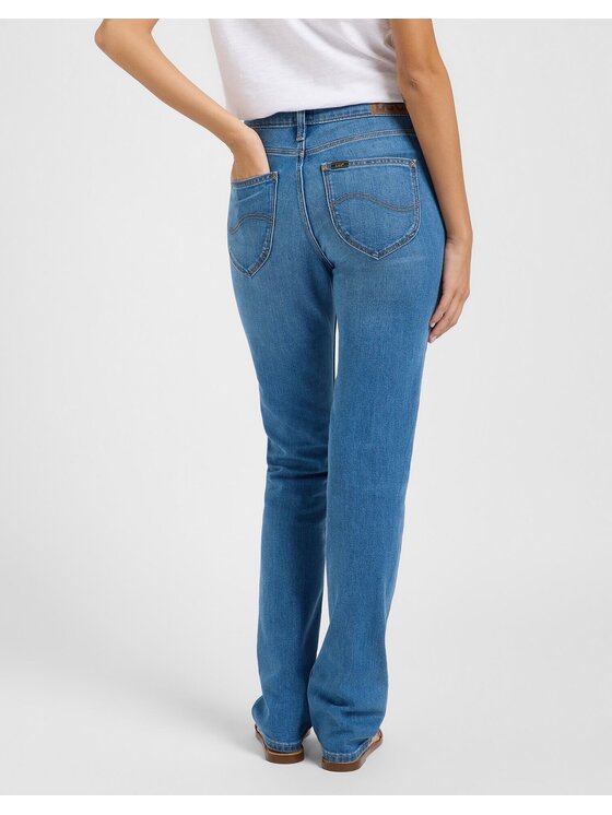 Lee Lee Jeans MARION STRAIGHT Blu Straight Leg