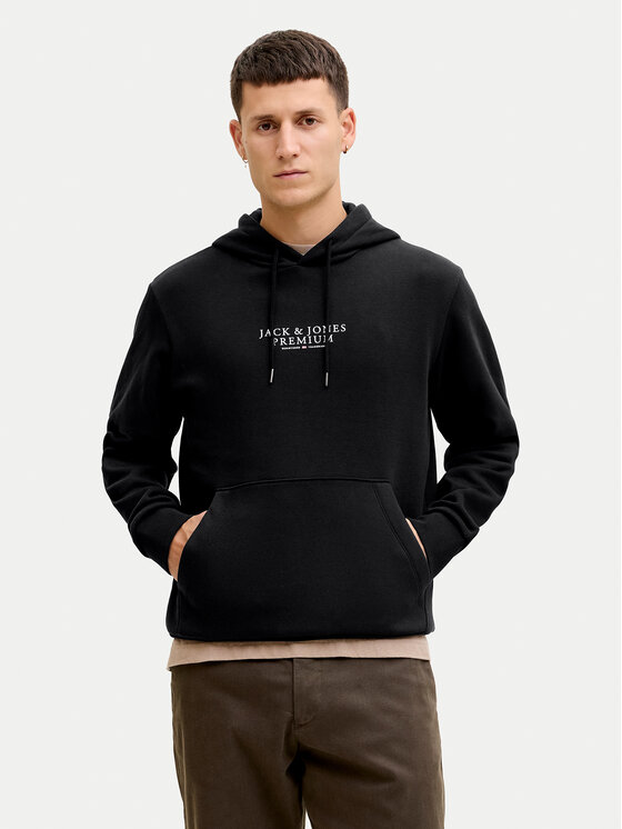 Jack & Jones Hanorac Archie 12216335 Negru Regular Fit