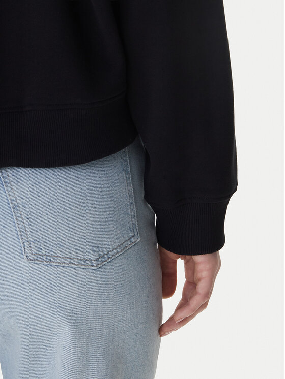 BOSS BOSS Majica dugih rukava C_Ever 50554711 Crna Oversize