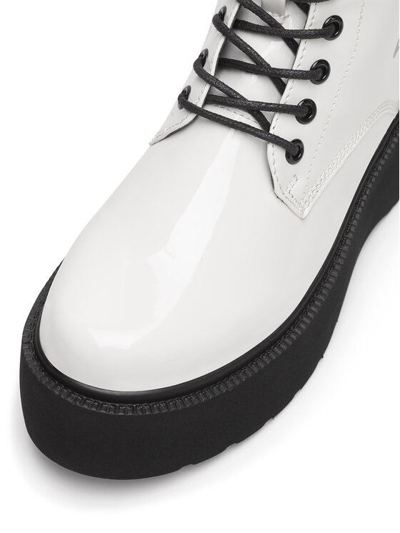 DeeZee DeeZee Botine WS101-08A Alb