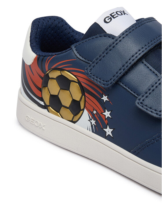 Geox Geox Tenisice J Eclyper Boy J65LSD 0FU54 CB41Z D Tamnoplava