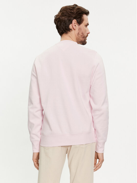 Tommy Hilfiger Tommy Hilfiger Sweatshirt Flag Logo MW0MW32735 Rosa Regular Fit