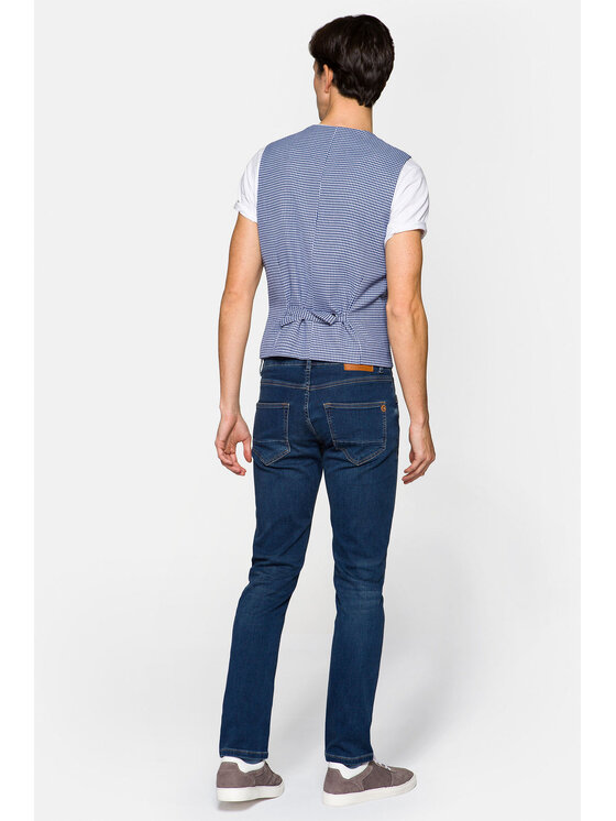 Lancerto Lancerto Kamizelka Quincy KA131122000005 Granatowy Regular Fit