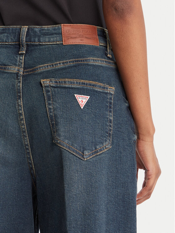 Guess Jeans Guess Jeans Farmer W5BA2Z D5RAB Sötétkék Wide Leg