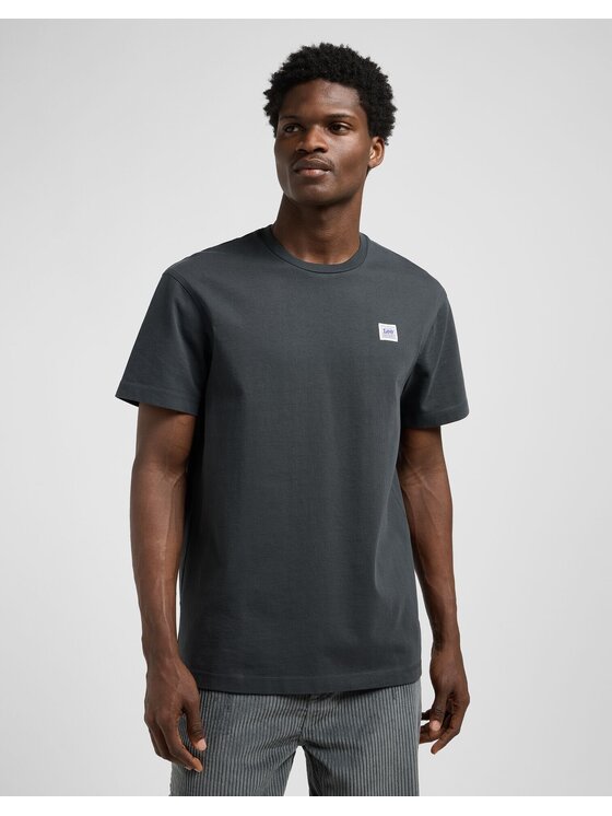 Lee Lee T-Shirt WW TEE Czarny Relaxed Fit