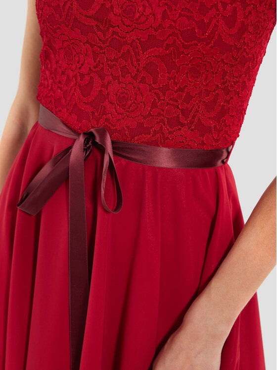 Swing Swing Rochie cocktail 77760510 Roșu Regular Fit