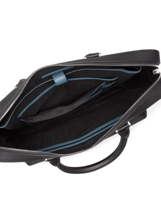 Tommy Hilfiger Tommy Hilfiger Τσάντα για laptop Business Leather Computer Bag AM0AM08459 Μαύρο