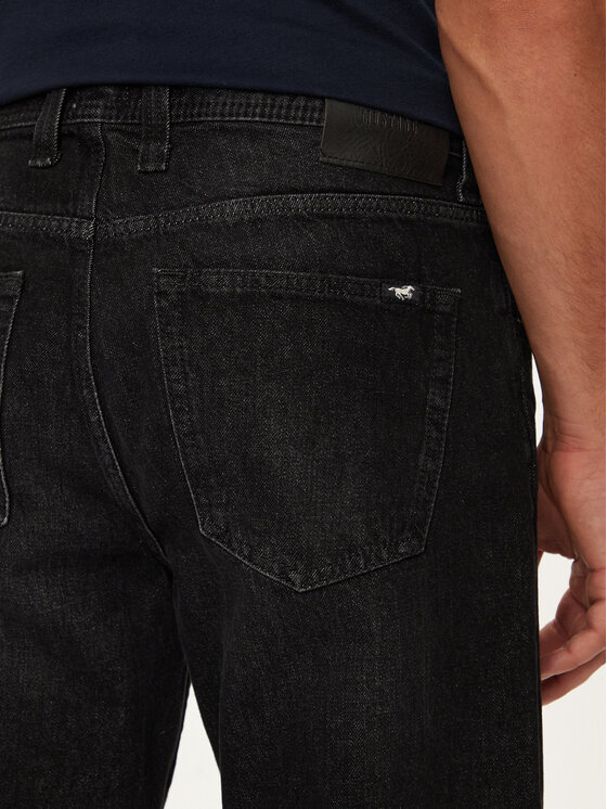 Mustang Mustang Τζιν Denver 1015512 Μαύρο Tapered Fit