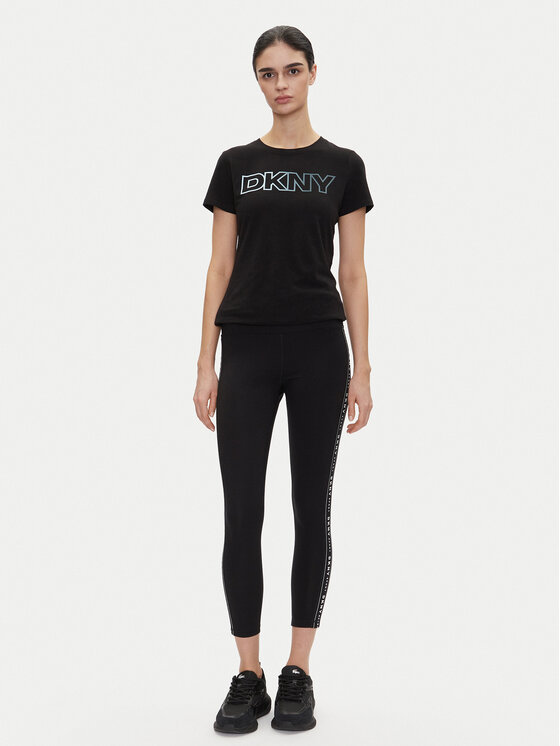DKNY Sport DKNY Sport Leggings DP3P1883 Fekete Slim Fit