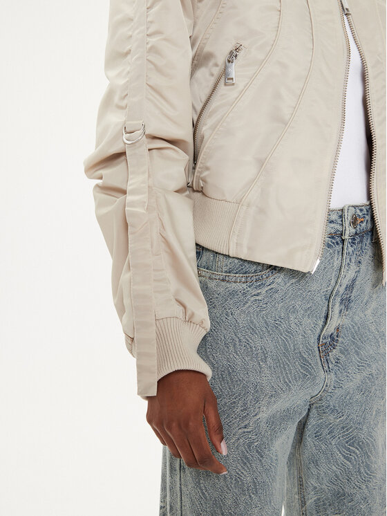 Gestuz Gestuz Kurtka bomber Philly 10908995 Beżowy Regular Fit
