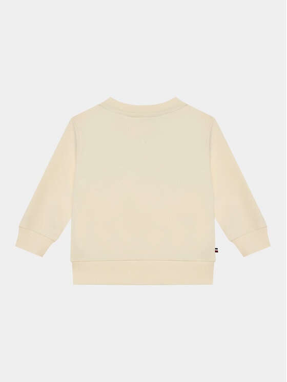 Tommy Hilfiger Tommy Hilfiger Trenerka Logo KN0KN01771 Bež Regular Fit